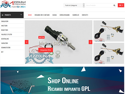 creazione e commerce ricambi gpl