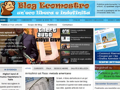 sito web blog