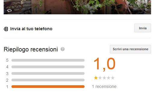 esempio cattive recensioni