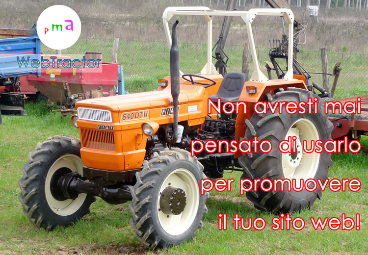 Campagna pubblicitaria webtractor